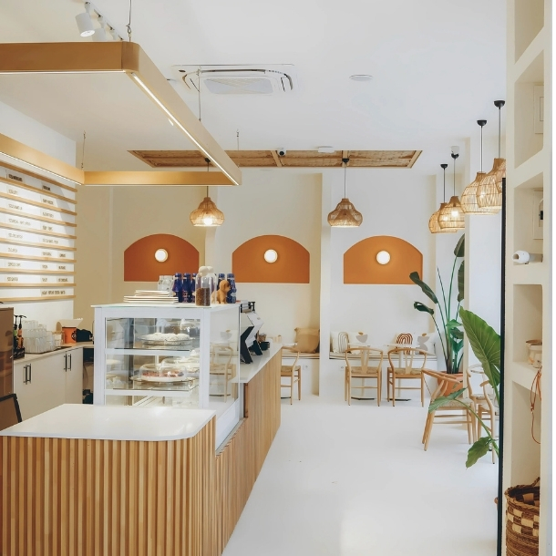 Barista with Coffee Shop