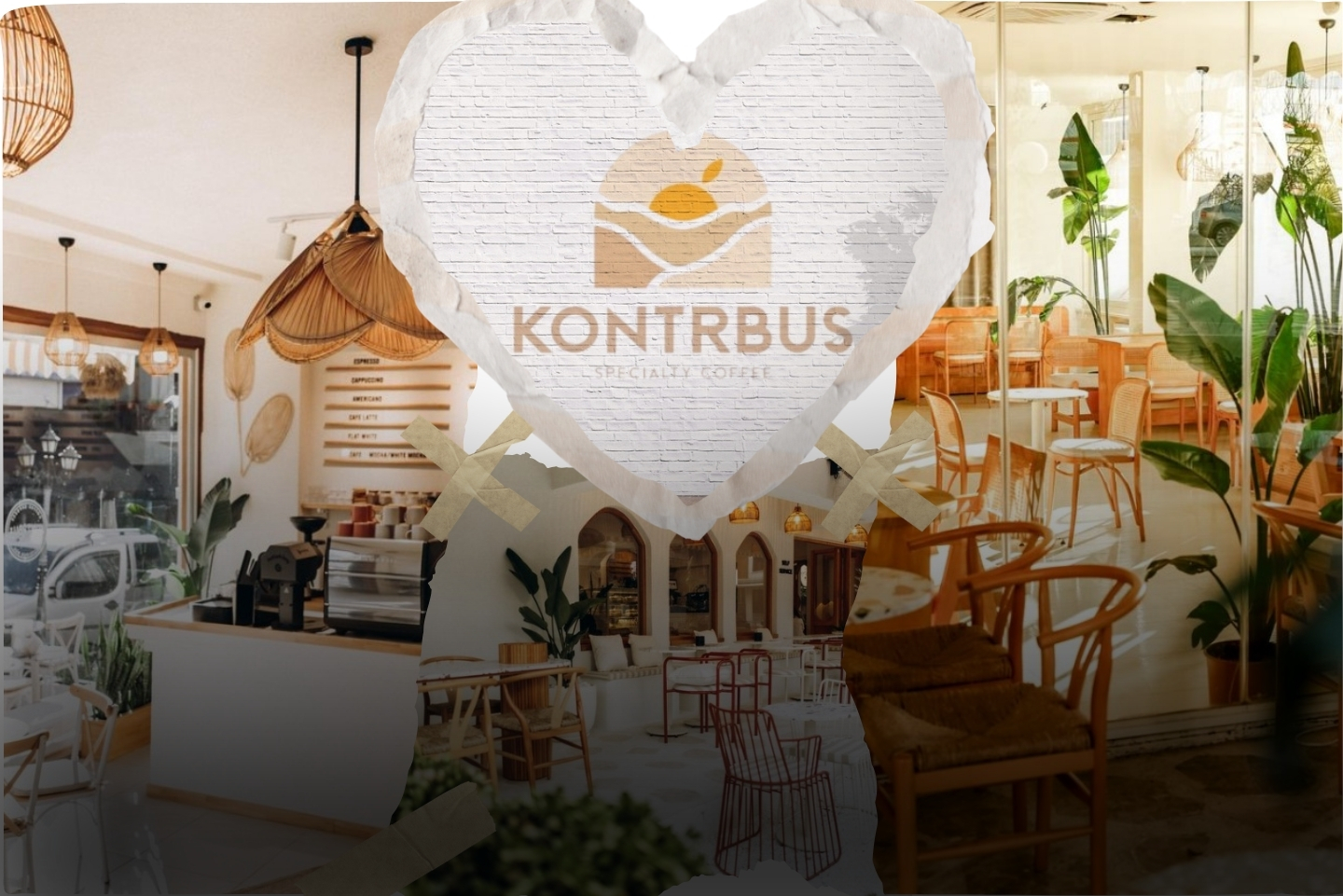 Couple Barista Coffee Shop